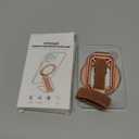 Magnetic Phone Grip & Stand for Desk, Bed & On-the-Go  Compatible with MagSafe  Secure One-Hand Hold, Comfortable Scrolling, Hands-Free Video Calls (Rose Gold)