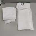 NICETOWN Voile White Sheer Curtains for Bedroom - Grommet Light Filtering Elegant Panels Lightweight & Breathable Window Treatments for Living Room, W54 x L90, 1 Pair