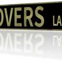 16x4″ Lovers Lane Sign, Room Decor Y2K, Vintage Street Sign, 2368 | Sassy Street Sign Posters; Bedroom, Dorm & Apartment Decor; Downtown Girl & Girly Aesthetic; Teen Room Accessories
