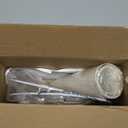 Beige Linen Small Drum Lampshade, 8.66" Top x 8.66" Bottom x 7.87" High Lamp Shade, Lamp Shade Replacement for Table and Floor Lamps, Pendant Light, Handcrafted Lampshade, Easy Assembly