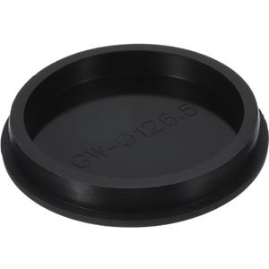 uxcell T-Shaped Silicone Plug, Dia 130 Mm/5.12 Inch Elastic Waterproof Silicone Plug Reusable Bottle Stopper for Pipes Equipment, Black