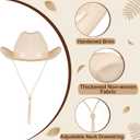 Hercicy Cowboy Hats Kids Toddler Cowgirl Hat for Boys Girls