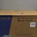 Wall Mount Range Hood 30 inch, 580 CFM, Ducted/Ductless Convertible, Stainless Steel Kitchen Vent Hood with 3-Speed Fan and LED Lights