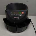 Cassida C100 Electronic Coin Sorter/Counter, Countable coins 1, 5, 10, 25, 250 coins/min, 110 VAC