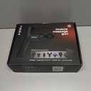 FitRx Massage Gun Handheld Deep Tissue Percussion Massager with 6 Speeds and 4 Swappable Heads For Premium Neck Back & Muscle Relief