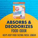 Arm & Hammer Baking Soda Fridge-n-Freezer Odor Absorber, Orange 14 oz, Pack of 12 (Blue)