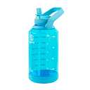Takeya 885395541020 Tritan Bottle, Straw Lid and Extra Large Carry Handle Breezy Blue 64oz