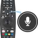 AULCMEET AN-MR650A New Replacement Voice Magic Remote Control fit for LG Smart 4K UHD TV 65UJ7700 65UJ7700-UA 65UJ7750-UB 70UJ6520-UA 70UJ6570 70UJ6570-UB 70UJ657A-UC 70UJ657T 72SJ8570