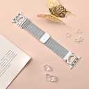 3 x Magnetic Mesh Metal Band Compatible with Apple Watch 10, Dressy C Shaped Buckle Milanese Bracelet Stainless Steel Adjustable Strap Replacement for Apple Ultra Series 9/8/7/6/5/4/3/2/1/SE Women Men