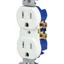 HYPRR TOUGH 15 Amp 125 Volt Tamper Resistant Duplex Receptacle 2 PRS White