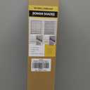 UNISHADES no Drill Cordless Roman Shades for Windows, 22" W × 64" H - 100% Blackout - Linen - Beige