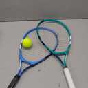 Tennis Racket for Kids 23'' Kid's Tennis Racquet Set of 2-2 Chird Tennis Rackets with 3 Balls,2 Grips,2 Vibration Dampers