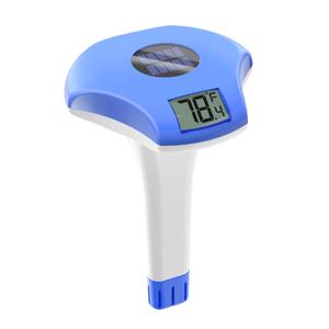 Solar Digital Pool & Spa Thermometer, Weather Resistant Floating Thermometer, IPX-8 Water Proof, 10s Measuring Cycle, Solar Powered with Over 180 Days Battery Life
