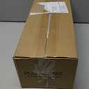 novelinks 16 oz Clear Plastic Jars with Lids, Refillable 16oz Mason Jars with Lids & Storage Containers for Kitchen & Household Use (10 Pack,Silver)