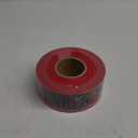 Swanson Tool Co BT3100RDGRDNE3 3 inch by 1000 Foot 3 MIL Non-Detectable Barricade Safety Tape"Danger Do Not Enter" Red with Black Print