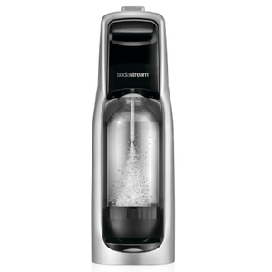 SodaStream Jet Black & Silver Sparkling Water Maker Kit