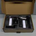 Smart Fingerprint Digital Door Lock - Keypad Lock and 2-Lever Handle Set,Keyless Entry Deadbolt for Front Door, App & Voice Control, Auto-Lock, Anti-Peep,Matte Black