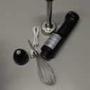 Cordless Hand Blender, UTALENT Variable Speed Immersion Blender handheld Rechargeable, with USB-C Charging Cable, Egg Whisk, for Smoothies, Milkshakes, Hummus and Soups  Black