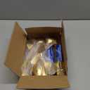 Mwellewm 17Pcs Serving Utensils, Gold Stainless Steel Large Serving Spoons, Slotted Spoon, Fork, Tongs, Cake Pie Server, Soup Spoon, Metal Buffet Banquet Cutlery Set for Parties Entertaining Catering