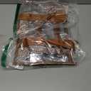 Clear Bags for Women Tote Bag, Crossbody Bag, Stadium Approved Clear Purse for Sports Events, Concert, Work & Beach (Brown)