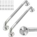 Mrhand Shower Safety Bars for Seniors, Handicap Grab Bars, 2 Pack 36 inch