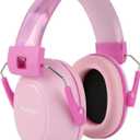 Noise Cancelling Headphones for Kids, Kids Ear Protection 28dB SNR Noise Reduction Ear Muffs for 3-16 Years Toddler/Children, Noise Cancelling Headphones Hearing Protection For Fireworks/Monster Truck (Pink)
