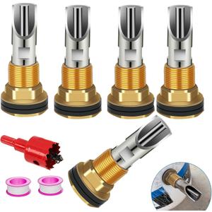 5 Pcs Pig Nipple Waterer for Barrel Kit Stainless Steel Automatic Pig Nipple Drinker Hog Drinker Feeder with Brass Water Tank Connector Kit Hog Water Nipples for Hog Piglets Goat Waterering System
