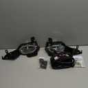 Fog Lights - Front Fog Lamps Assembly Compatible with 2011-2012 Honda Accord Sedan EX EX-L HFP LX SE - Fog Light Replacement Kit with Clear Lens, Bulbs, Switch, and Wiring Harness