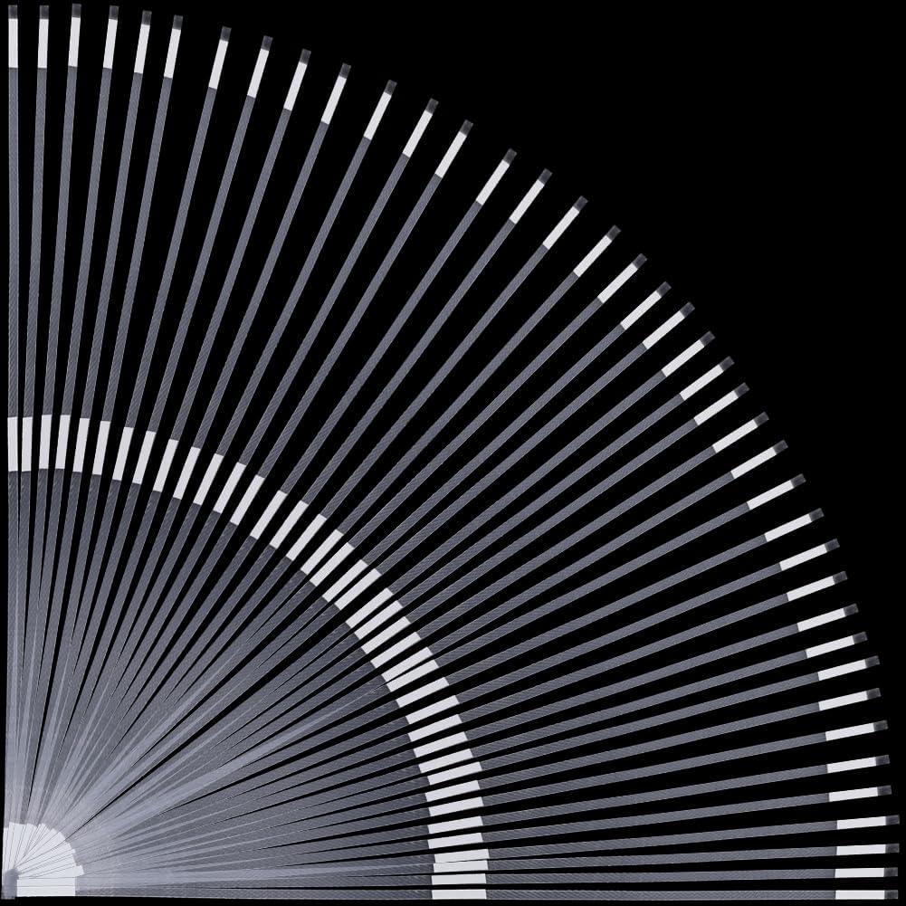 CRASPIRE 90pcs 3mm Thermal Glue Strips for Books Repair Bookbinding Mesh Backing EVA Hot Melt Adhesive Three Point Positioning Office Documents Paper Paperback for Pictures Crafts Albums