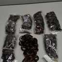 Aoisvk Prelooped GoGo Curl Crochet Hair 8 Inch Only7packs Short Curly Crochet Hair for Women Pre twisted Box Braids with Curly Ends Water Wave Beach Curls Synthetic Boho Hair Extensions Ombre Brown 1B/30