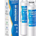 PUREPLUS DA29-00020B Refrigerator Water Filter Replacement for Samsung RF28HMEDBSR, RF263BEAESR, HDX FMS-2, HAF-CIN/EXP, RF4287HARS, RF28HFEDBSR, DA29-00020A, RF261BEAESR, DA97-08006A, 469101, 2PACK