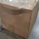 Sumerflos Acrylic Dog House, 24" L x 18" W x 23" H Clear Dog Crate, Modern Indoor Dog Kennel Lockable Ventilated for Most Small Dog Cat Pet