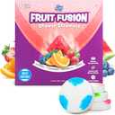 Tub Works Fruit Fusion Shower Steamers for Kids, Variety 12 Pack | Fresh & Fruity Shower Steamers Aromatherapy | Fun Shower Bombs | Alternative to Kids Bath Bombs for a Sensory Shower Experience