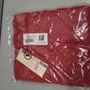 Dokotoo Women's 2026 Summer Spring Casual 3/4 Sleeve Solid Color V Neck Loose Pullover Knit Fall Sweaters Tops (Red, L)