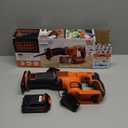 BLACK+DECKER 20V MAX* Cordless Reciprocating Saw Kit (BDCR20C)