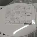 KOHLER Brevia Slow Close Elongated Toilet Seat, White