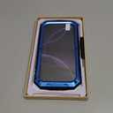 Compatible with iPhone 17 Pro Metal Case, Military Grade Heavy Duty Aluminum Rugged Cover with Screen Protector Stand Camera Control Shockproof Dustproof Full Body Protection for Men (Blue)