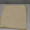 MIULEE Pack of 2 Couch Throw Pillow Covers 18x18 Inch Beige Farmhouse Decorative Pillow Covers with Stitched Edge Soft Chenille Solid Dyed Spring Pillow Covers for Sofa Bed Living Room