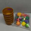 Learning Resources Farmer's Market Color Sorting Set - Play Food for Kids, Toddler Stacking Toys, Grocery and Kitchen Play Toys , Montessori, Fine Motor Skills , Gifts for Boys And Girls