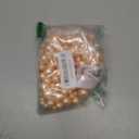 200 PCS Light Champagne Vase Fillers, Pearls Bead for Centerpieces Vases, 10/14/20 MM No Hole Beads, Fake Pearls for Wedding Birthday Anniversary Theme Party Table Centerpieces Decor