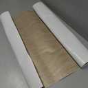 Gold Khaki Wood Peel and Stick Wallpaper Stripe, 20.8" x 118" (53cm x300cm), Removable, Self-Adhesive, 3D, Modern, Rustic, Industrial, Bathroom, Bedroom, Decorating