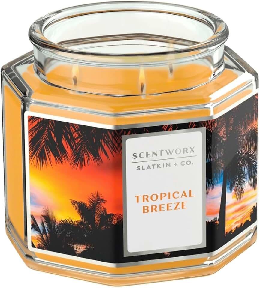 ScentWorx Tropical Breeze 3-Wick Candle