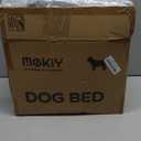 Large Dog Bed Orthopedic Washable - Beds Bolster - Medium XL XLarge Big Dogs - Memory Foam Couch Sofa - Waterproof with Removable Cover (Grey)