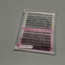 FADLASH Cluster Lashes Fluffy 8-16mm Lash Clusters Volume Lash Extension 280Pcs DIY Lash Clusters D Curl Individual Lashes (30D+40D-0.07-D,8-16mm)