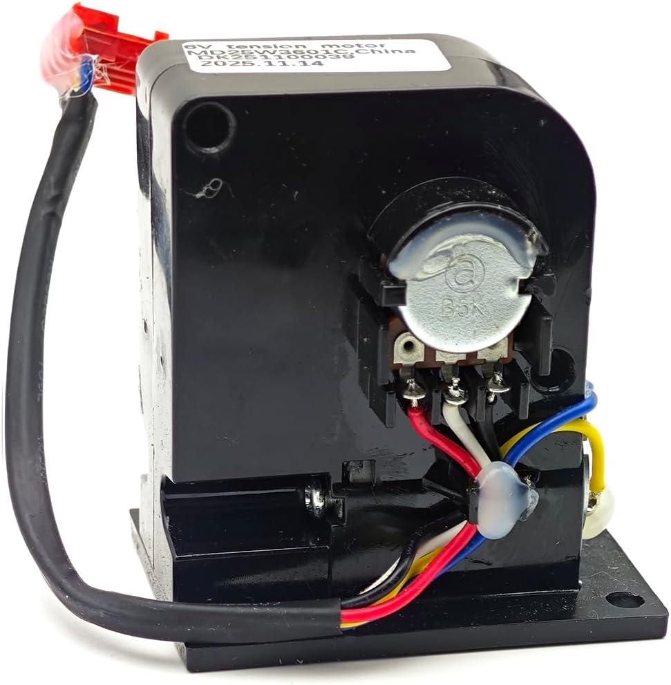 Rendrox 6V Elliptical Resistance Motor Compatible with NordicTrack Ellipticals Resistance Motor Brake Tensioner, Replace 241949 (Black)
