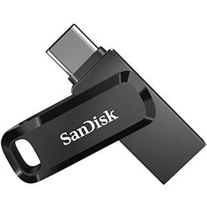 SanDisk 256GB Ultra Dual Drive Go USB Type-C Flash Drive, Black - SDDDC3-256G-GAM46​
