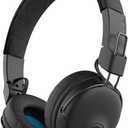 JLab Studio Wireless On-Ear Headphones, Black, 30+ Hour Bluetooth 5 Playtime, EQ3 Sound, Ultra-Plush Faux Leather & Cloud Foam Cushions, Track and Volume Controls
