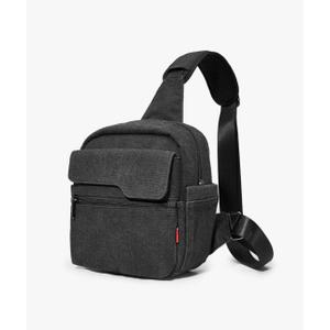 Cwatcun Camera Sling Bag Compact Small Camera Case, Waterproof Canvas Crossbody Camera Bag with Rain Cover, Travel Photography Bag for Canon, Nikon, Sony, Fuji DSLR/SLR/Mirrorless Cameras, Lens
