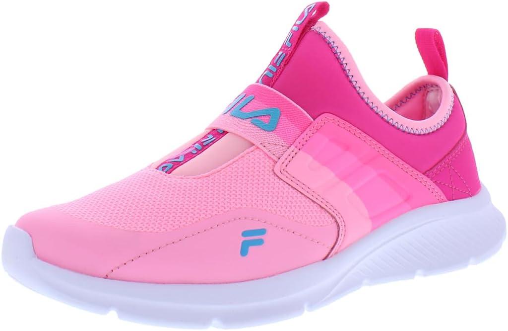 Fila Girl's Landbuzzer (Little Kid/Big Kid) (4, Pink/Blue-pink)
