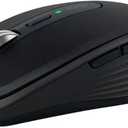 Logitech MX Anywhere 3S Compact Wireless Mouse, Fast Scrolling, 8K DPI Any-Surface Tracking, Quiet Clicks, Programmable Buttons, USB C, Bluetooth, Windows PC, Linux, Chrome, Mac - Black